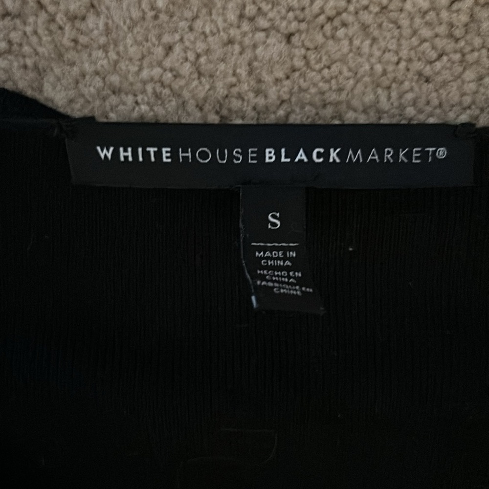 Black long sleeve blouse - Picture 3 of 3